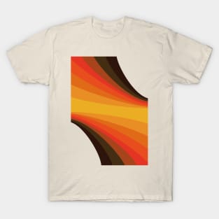 Retro Modern Abstract Shapes T-Shirt